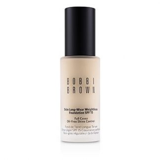 BOBBI BROWN SKIN LONG WEAR WEIGHTLESS FOUNDATION SPF 15 - # PORCELAIN  30ML/1OZ